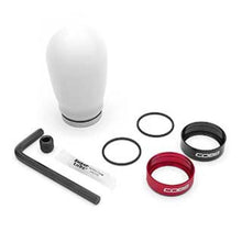Load image into Gallery viewer, COBB Shift Knobs COBB 04-23 Volkswagen Golf GTI / 14-24 Volkswagen Golf R Tall Weighted Shift Knob - White
