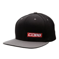 Cobb Black/Gray Snapback Cap | CO-CAP-RED-BAR