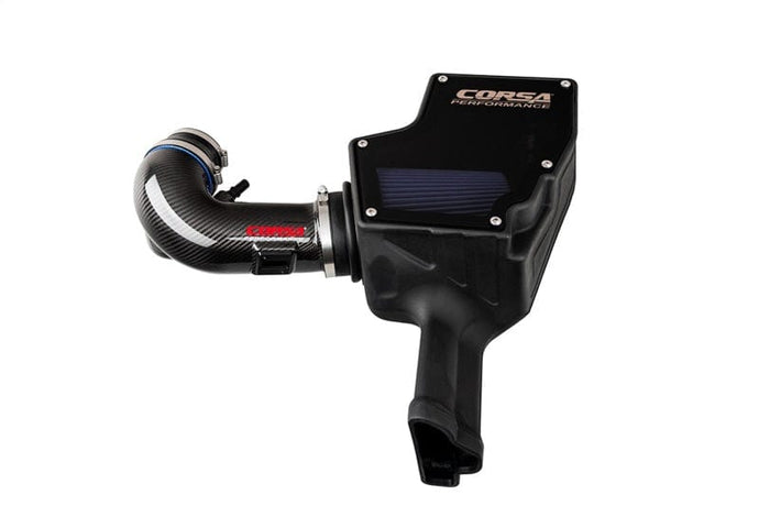 CORSA Performance COR44007 Corsa 2018-2023 Ford Mustang GT 5.0L V8 Carbon Fiber Air Intake w/ Oiled Air Filter