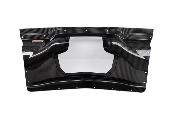 CORSA Performance COR44009 Corsa 2020+ Chevrolet Corvette C8/Z06 Carbon Fiber Air Intake Trunk Panel with Polycarbonate