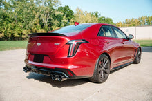 Load image into Gallery viewer, CORSA Performance Axle Back Corsa 22-25 Cadillac CT4 V Blackwing 3in Active Valve Axle-Back - 4.5in Carbon Fiber Black Tip
