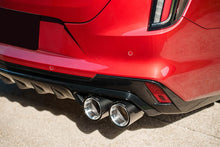 Load image into Gallery viewer, CORSA Performance Catback Corsa 22-25 Cadillac CT4 V Blackwing 3in Dual Mode Active Cat-Back 4.5in CF Polished Dual Rear Tip
