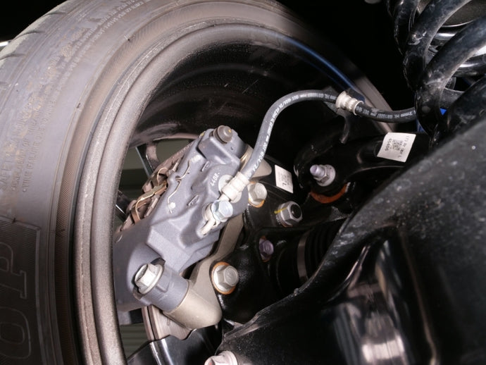 Cusco CUS1C7 770 R Cusco 23-25 Toyota GR Corolla Light Weight Rear Brake Caliper Bracket - Billet Aluminum