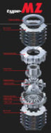 Cusco CUSLSD 684 K15 Cusco LSD MZ-Type 1.5-Way(1.5&2) Rear Subaru 08-13 SH Forester EJ25T / 5AT