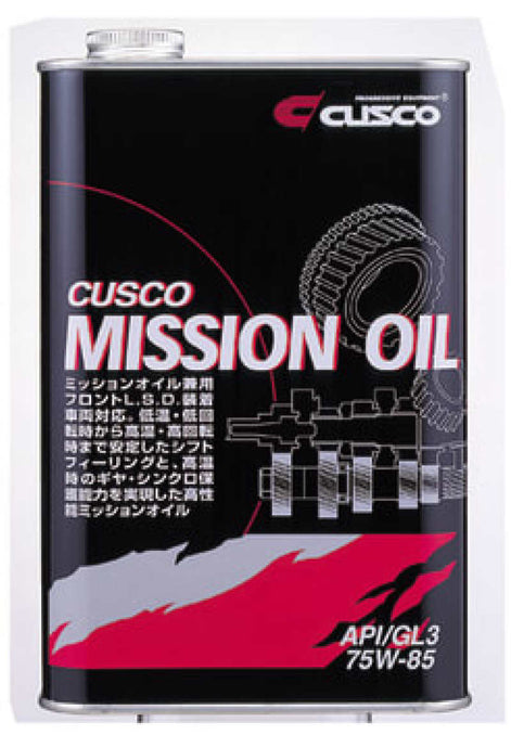 Cusco CUS010 002 M01 Cusco Transmission OIL 75W-85 FF-MR-4WD Front 1L (Mineral NON-SYNTHETIC)
