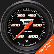 Classic Instruments Performance style bezel Matte Black, Full Sweep VS397BBPF