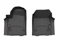 WeatherTech 2024 Chevrolet/GMC Silverado/Sierra EV w/Carpet Floor Front FloorLiner - Black | 4419031