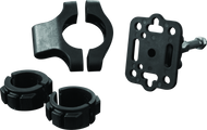 Kuryakyn Handlebar Accessory Mount Standard 7/8 to 1-1/4in Bar Black | 1671