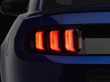Load image into Gallery viewer, Raxiom 13-14 Ford Mustang CXR Series LED Tail Lights- Black Housing- Smoked Lens | 441705
