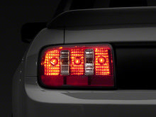 Load image into Gallery viewer, Raxiom 05-09 Ford Mustang Coyote Tail Lights- Chrome Housing - Red/Clear Lens Tail Lights Raxiom
