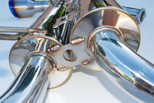 Load image into Gallery viewer, Invidia 03-08 Infiniti G35 Coupe Gemini Rolled Titanium Tip Cat-back Exhaust
