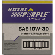 Load image into Gallery viewer, Royal Purple Premium Synthetic High Performance Multi-Grade 10W-30 Motor Oil - 1 Quart Royal Purple
