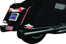 Load image into Gallery viewer, Kuryakyn Rear Fender Accents FLHX &amp; FLTR Models Chrome
