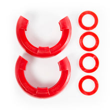 Load image into Gallery viewer, Rugged Ridge Red 7/8in D-Ring Isolator Kit Rugged Ridge
