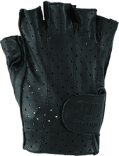 Load image into Gallery viewer, Kuryakyn Leather By River Road Tucson Shorty Gloves Black - Small Gloves Kuryakyn
