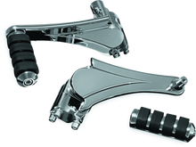 Load image into Gallery viewer, Kuryakyn Adjustable Passenger Pegs With ISO Small Pegs Chrome Misc Powersports Kuryakyn   
