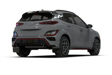 Load image into Gallery viewer, Rally Armor 22-23 Hyundai Kona N Black UR Mud Flap w/White Logo Mud Flaps Rally Armor   
