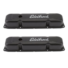 Load image into Gallery viewer, Edelbrock Engine Valve Cover Set Edelbrock Engine Valve Cover Set 4493
