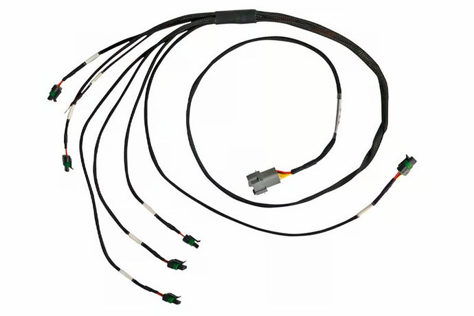 Haltech Elite 2000/2500 Universal Inline 6 Cyl High Output IGN-1A Inductive Coil Ignition Harness Wiring Harnesses Haltech