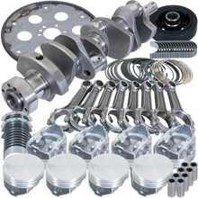 Load image into Gallery viewer, Eagle Chevy 454 1Pc 4.250in Crank 6.385in I-Beam Rod -3cc Flat Top 4.350in Pistons Balanced Assembly Eagle
