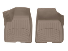 Load image into Gallery viewer, WeatherTech 2017+ GMC Acadia / Acadia Denali Front FloorLiner HP - Tan | 4510801IM
