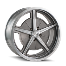 Load image into Gallery viewer, Ridler 605 18x9.5 / 5x120.65 BP / 0mm Offset / 83.82mm Hub Matte As-Cast Machined Wheel
