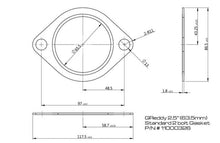 Load image into Gallery viewer, GReddy 2.5in Universal Exhaust Gasket | 11000326
