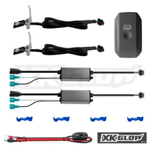 Load image into Gallery viewer, XK Glow 2xRGB Demon Eye Million Color XKGLOW Smartphone App Controlled Kit Light Accessories and Wiring XKGLOW   
