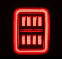 Load image into Gallery viewer, AlphaRex 19-24 Jeep Gladiator JT Nova-Series Prismatic LED Tail Lights - Alpha-Black AlphaRex
