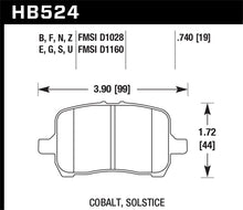 Load image into Gallery viewer, Hawk 05-07 Cobalt SS / 08-09 HHR / 04+ Malibu / 07A+ G5 GT / 06+ G6 / HPS Street Front Brake Pads Brake Pads - Performance Hawk Performance   
