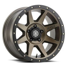 Load image into Gallery viewer, ICON Rebound 17x8.5 / 5x4.5 / 0mm / 4.75in BS Bronze Wheel
