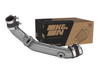 Load image into Gallery viewer, K&amp;N 20-22 Hyundai Veloster N 2.0L L4 Aluminum Charge Pipe Kit - Gunmetal Gray K&amp;N Engineering
