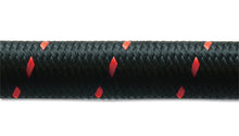 Load image into Gallery viewer, Vibrant -8 AN Two-Tone Black/Red Nylon Braided Flex Hose (2 foot roll) Hoses Vibrant
