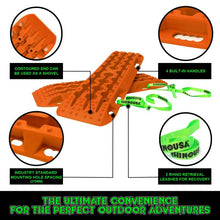 Load image into Gallery viewer, Rhino USA Recovery Traction Boards - Orange (Pair) Recovery Boards Rhino USA
