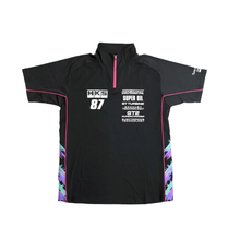 Load image into Gallery viewer, HKS Shirts HKS TEAM HALF ZIP POLO SHIRT 2025 L
