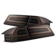 AlphaRex 12-21 Tesla Model S LUXX-Series LED Tail Lights - Black AlphaRex