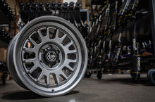 Load image into Gallery viewer, ICON Anza 17x8.5 / 5x150 / 25mm / 5.75in BS Gun Metal Wheel

