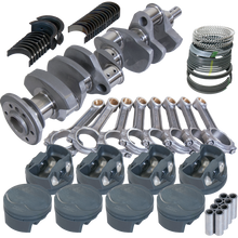 Load image into Gallery viewer, Eagle Chevy 350 3.750in Crank 6.000in I-Beam Rods 11cc Dome 4.060in Pistons Rotating Assembly Eagle
