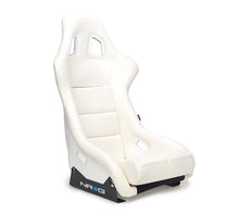Load image into Gallery viewer, NRG FRP Bucket Seat White Vinyl Material (Large) | FRP-302WT-V
