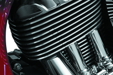 Load image into Gallery viewer, Kuryakyn Exhaust Port Fillers For Indian Black &amp; Raw
