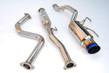 Load image into Gallery viewer, Invidia 92-99 Honda Civic EX/SI Models Only Coupe 60mm (101mm tip) Titanium Tip Cat-Back Exhaust

