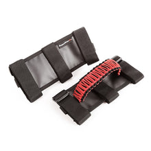 Load image into Gallery viewer, Rugged Ridge Paracord Grab Handles Red/Black Pair Rugged Ridge

