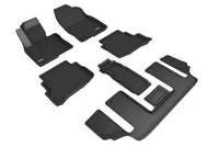 3D Maxpider 20-23 Mazda Cx-9 6-Seat W/O R2 Console Kagu Black R1 R2 R3 3D MAXpider