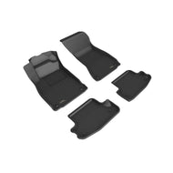 3D MAXpider 18-20 Audi A5 Coupe / S5 Coupe Kagu 1st and 2nd Row Floormats - Black | L1AD04901509