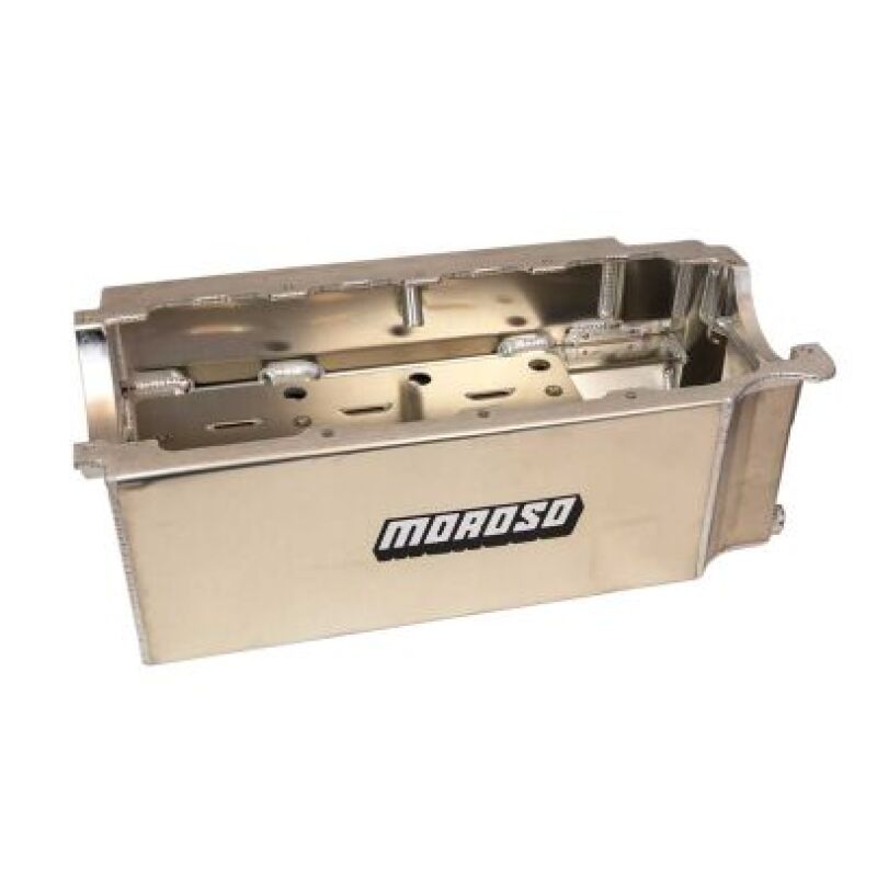 Moroso BBC Marine 7.75in Deep Box Aluminum Oil Pan Oil Pans Moroso   