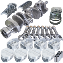 Load image into Gallery viewer, Eagle Chevy 350 1Pc 3.750in Int Balance Crank 5.700in I-Beam Rods 4.030in Pistons Rotating Assembly Eagle
