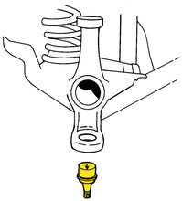 Load image into Gallery viewer, MOOG 2018 Jeep Wrangler JK Front Lower Ball Joint | K7403
