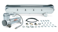 Load image into Gallery viewer, Air Lift 4 Gal. 7-Port Tank w/ Viair 444c Chrome Compressor (Incl. Fittings &amp; Mounting Hardware) Air Lift
