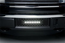 Load image into Gallery viewer, Putco 11-14 Ford F-150 EcoBoost SS Black Punch Bumper Grille Insert w/ 10in Luminix Light Bar Grilles Putco
