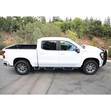 Load image into Gallery viewer, Westin 2019 Chevrolet Silverado/Sierra 1500 (5.5ft) Drop Wheel to Wheel Nerf Step Bars - Txt Black Westin
